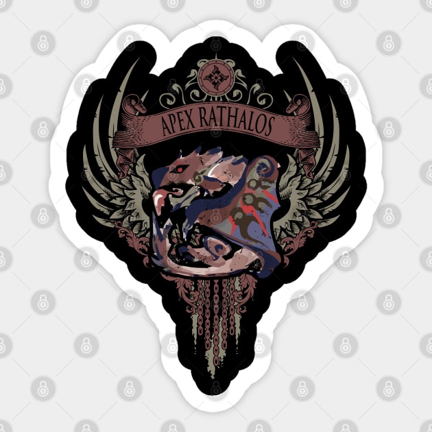 APEX RATHALOS - LIMITED EDITION Sticker by Exion Crew